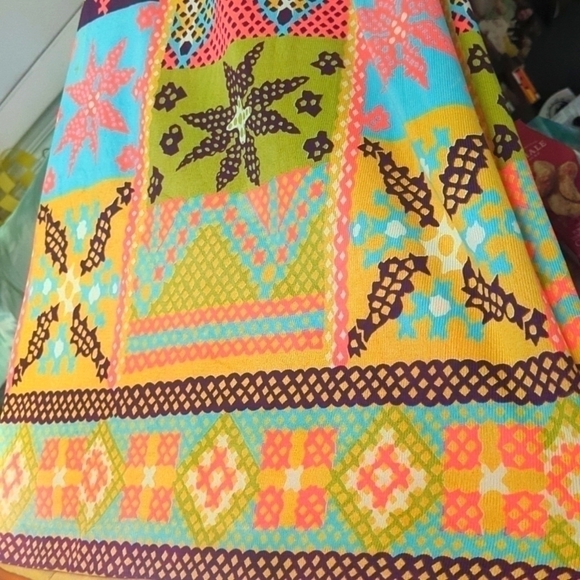 Retro Goddess Neon Maxi Sz 10/M - Picture 3 of 9